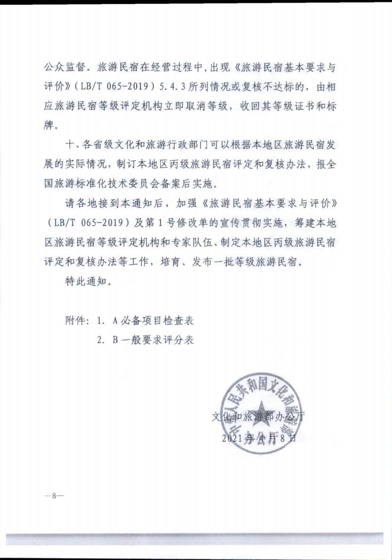 污污漫画转发文化和旅游部办公厅关于实施《旅游民宿基本要求与评价》（LBT065-2019）及第1号修改单有关工作的通知 (复件)_08.jpg